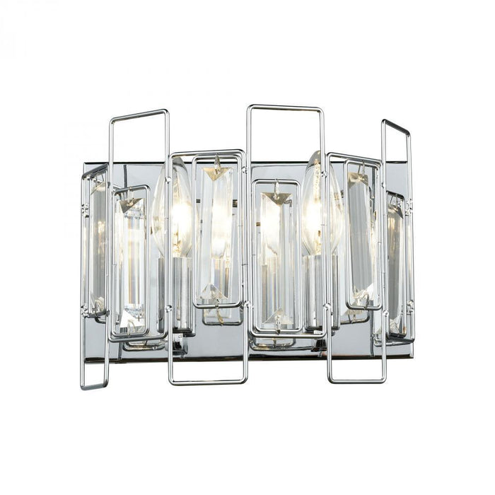 Elk Crosby 2 Light Vanity Sconce In Polished Model: 81370/2