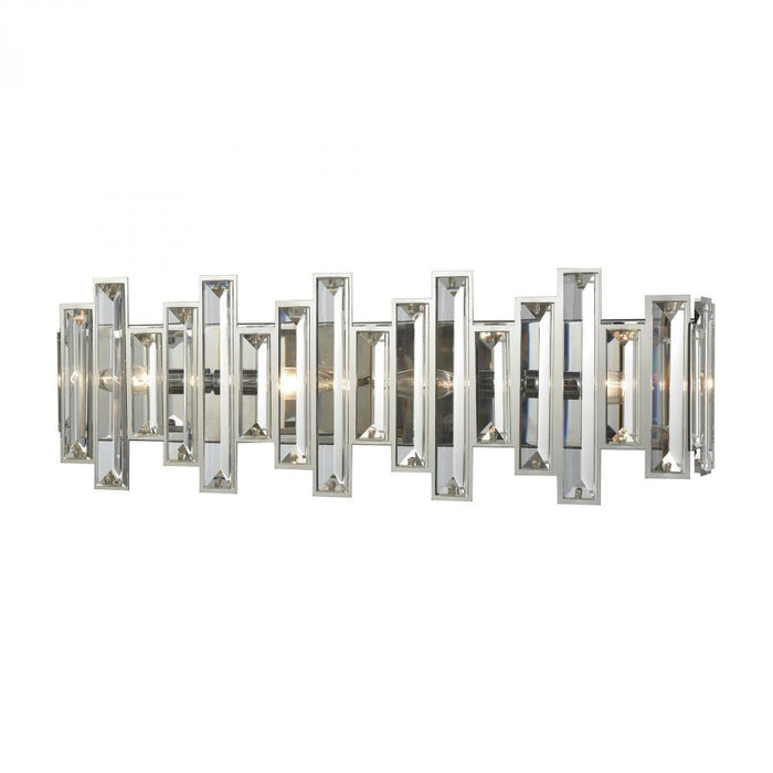 Elk Crystal Heights 4 Light Vanity Sconce In Model: 33011/4