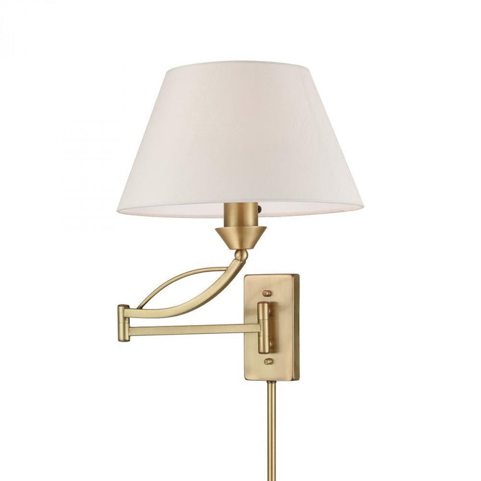 Elk Elysburg 1 Light Swingarm Wall Lamp In French Model: 17046/1