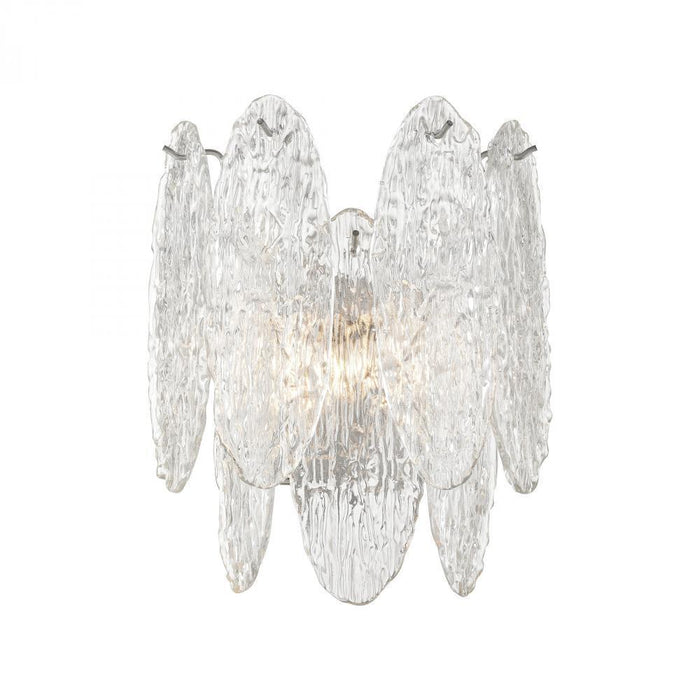 Elk Frozen Cascade 2 Light Sconce In Polished Model: 32440/2