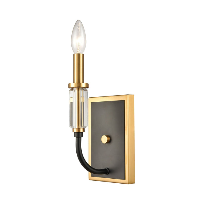 Elk Glendon 1 Light Sconce In Matte Black And Model: 46340/1