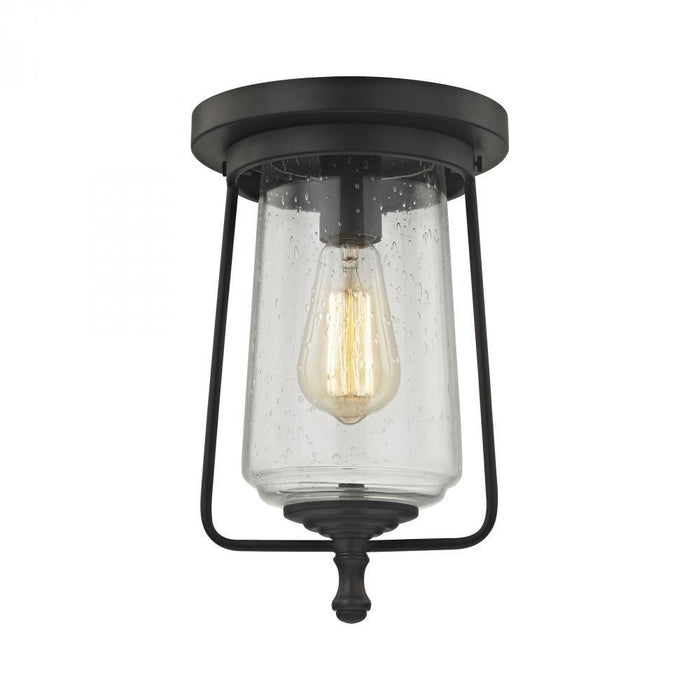 Elk Hamel 1 Light Flush Mount In Oil Rubbed Model: 81223/1