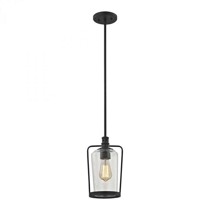 Elk Hamel 1 Light Mini Pendant In Oil Rubbed Model: 81225/1-LA