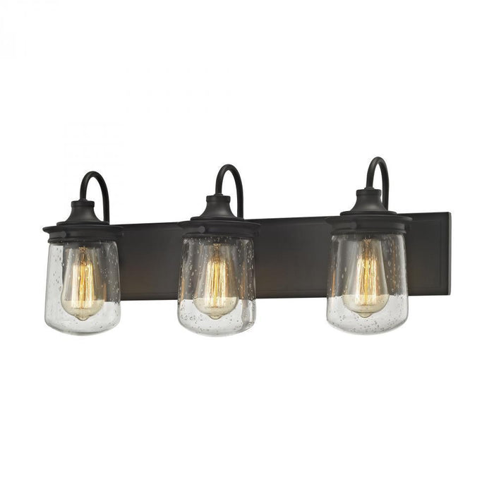 Elk Hamel 3 Light Vanity Lamp In Oil Rubbed Model: 81212/3