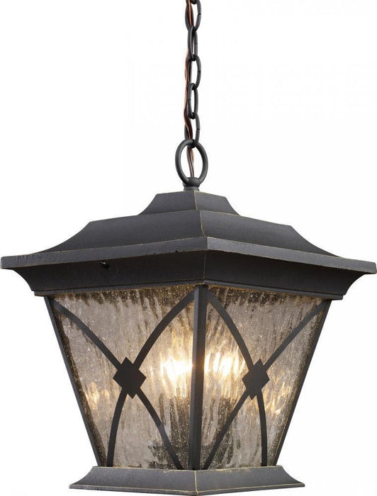 Elk Rutland Square 1 Light Outdoor Pendant In Model: 42123/1