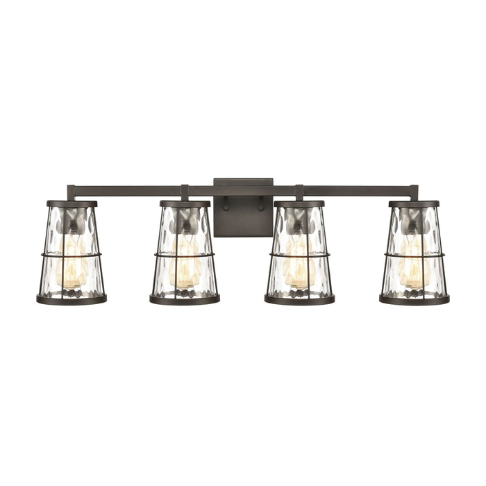 Elk Kendrix 4 Light Vanity Light In Oil Rubbed Model: 57314/4