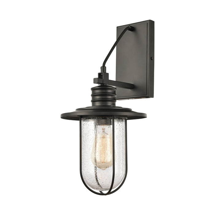 Elk Lakeshore Drive 1 Light Sconce In Matte Black Model: 46401/1