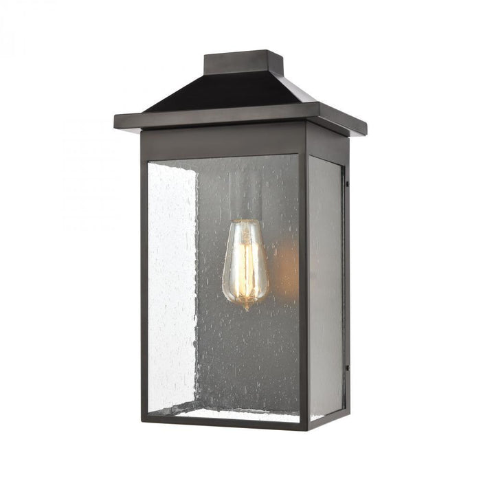 Elk Lamplighter 1 Light Sconce In Matte Black Model: 46702/1