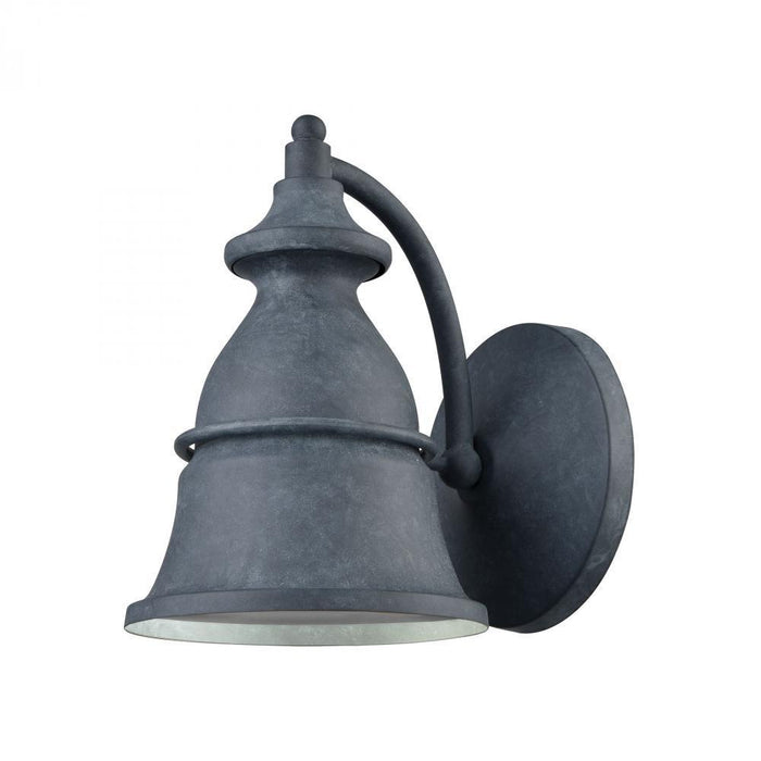 Elk Langhorn 1 Light Outdoor Wall Lamp In Aged Model: 57160/1