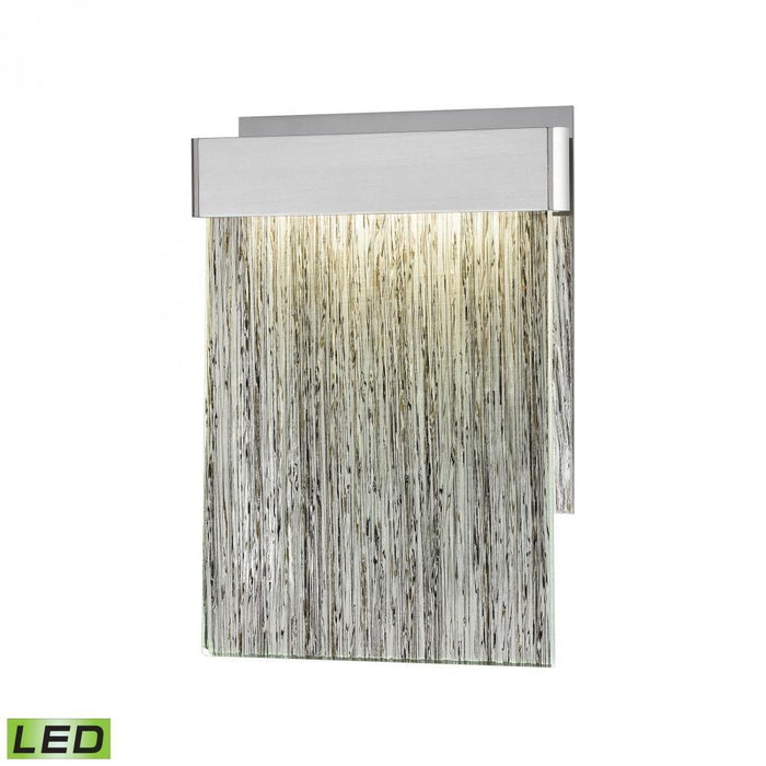 Elk Meadowland 1 Light Sconce In Satin Aluminum Model: 85110/LED