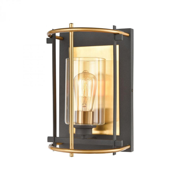 Elk Millington 1 Light Sconce In Charcoal With Model: 46650/1