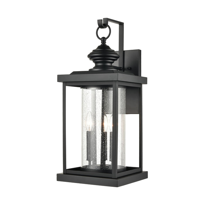 Elk Minersville 3 Light Outdoor Sconce In Matte Model: 45452/3