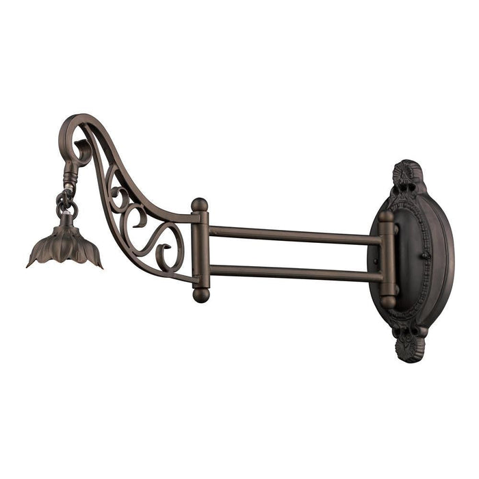 Elk Mix N Match 1 Light Swingarm Wall Lamp In Model: 079-TB-LG