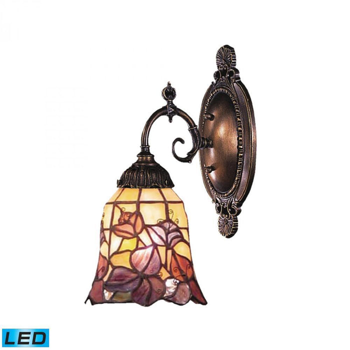 Elk Mix N Match 1 Light Wall Lamp In Tiffany Model: 071-TB-17-LED