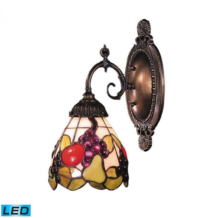 Elk Mix N Match 1 Light Wall Lamp In Tiffany Model: 071-TB-19-LED