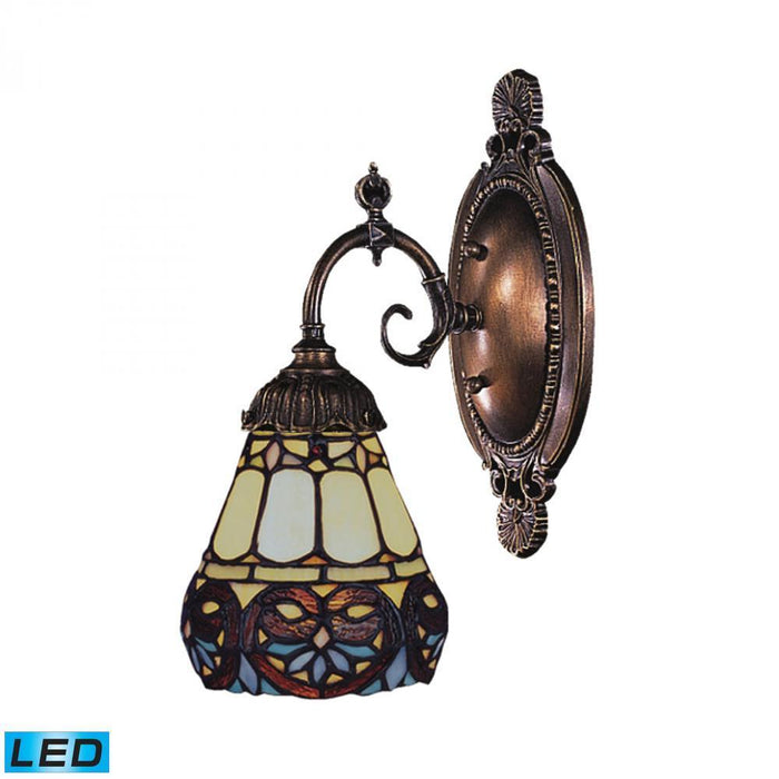 Elk Mix N Match 1 Light Wall Lamp In Tiffany Model: 071-TB-21-LED