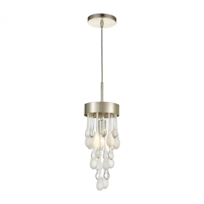 Elk Morning Frost 1 Light Mini Pendant In Silver Model: 32343/1