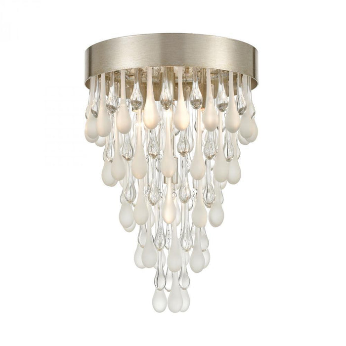 Elk Morning Frost 4 Light Flush Mount In Silver Model: 32341/4