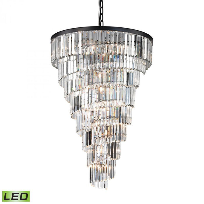 Elk Palacial 15 Light Chandelier In Oil Rubbed Model: 14219/14-LED