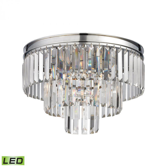 Elk Palacial 3 Light Semi Flush In Polished Model: 15215/3-LED