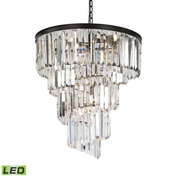 Elk Palacial 9 Light Chandelier In Oil Rubbed Model: 14218/9-LED