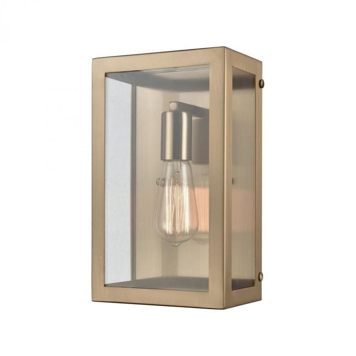 Elk Parameters 1 Light Sconce In Satin Brass With Model: 63080-1