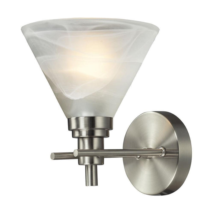 Elk Pemberton 1 Light Vanity Lamp In Brushed Model: 11400/1