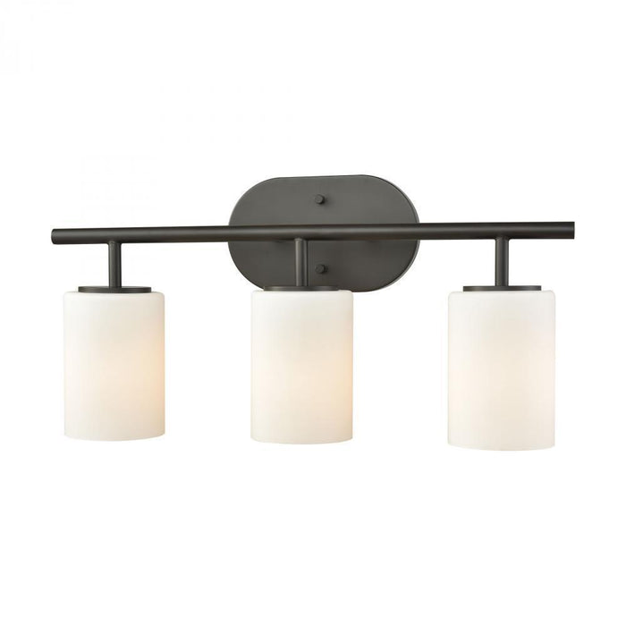 Elk Pemlico 3 Light Vanity Lamp In Oil Rubbed Model: 57142/3