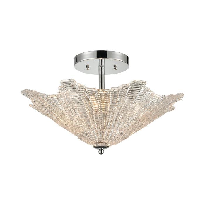 Elk Radiance 4 Light Semi Flush In Polished Model: 60175/4