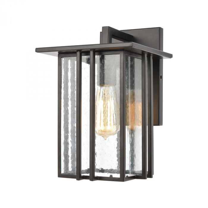 Elk Radnor 1 Light Sconce In Matte Black With Model: 46691/1