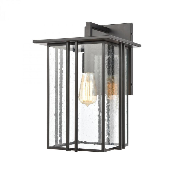 Elk Radnor 1 Light Sconce In Matte Black With Model: 46692/1