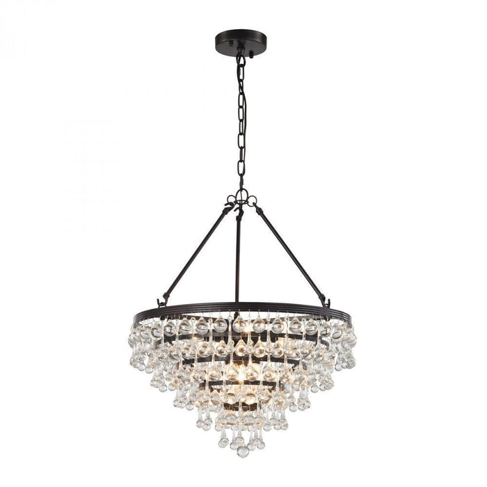 Elk Ramira 6 Light Chandelier In Oil Rubbed Model: 31271/6