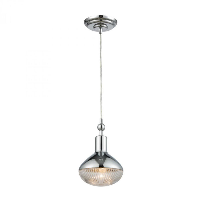 Elk Ravette 1 Light Mini Pendant In Polished Model: 56623/1