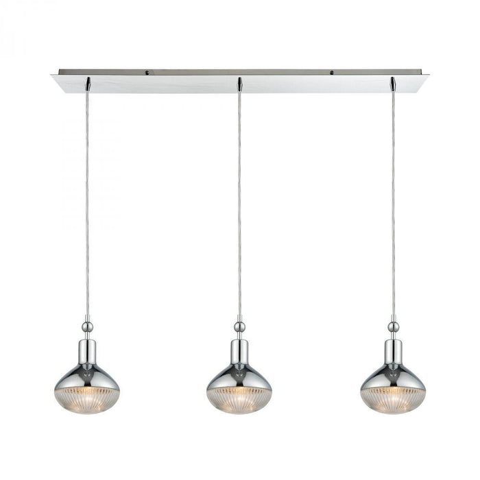 Elk Ravette 3 Light Linear Mini Pendant Fixture Model: 56623/3LP