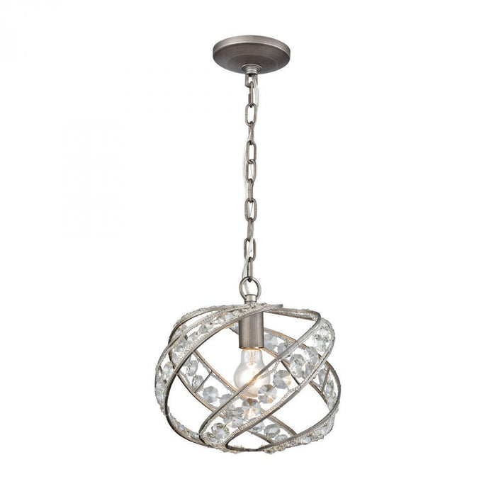 Elk Renaissance 1 Light Mini Pendant In Weathered Model: 16247/1