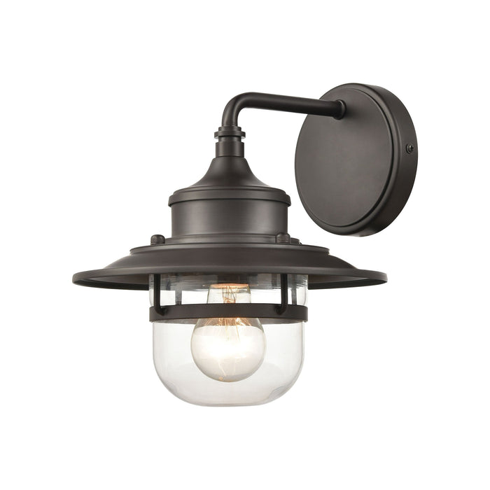 Elk Renninger 1 Light Outdoor Sconce In Oil Model: 46070/1