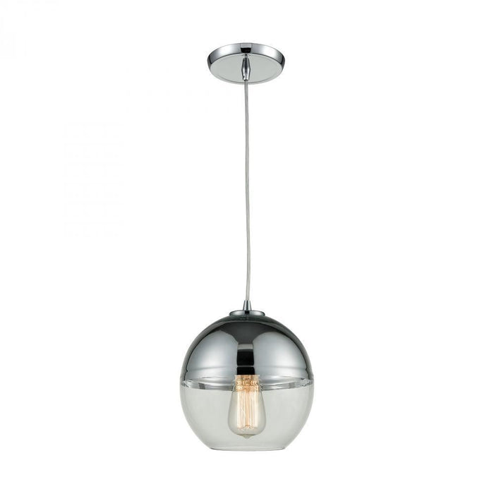 Elk Revelo 1 Light Mini Pendant In Polished Model: 10492/1