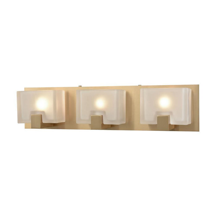 Elk Ridgecrest 3 Light Vanity Sconce In Satin Model: 11972/3