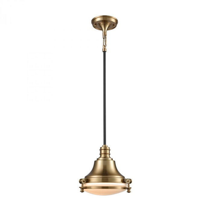 Elk Riley 1 Light Mini Pendant In Oil Rubbed Model: 16072/1