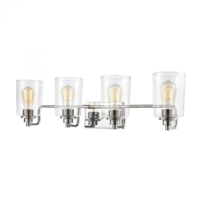 Elk Robins 4 Light Vanity Light In Polished Model: 46623/4