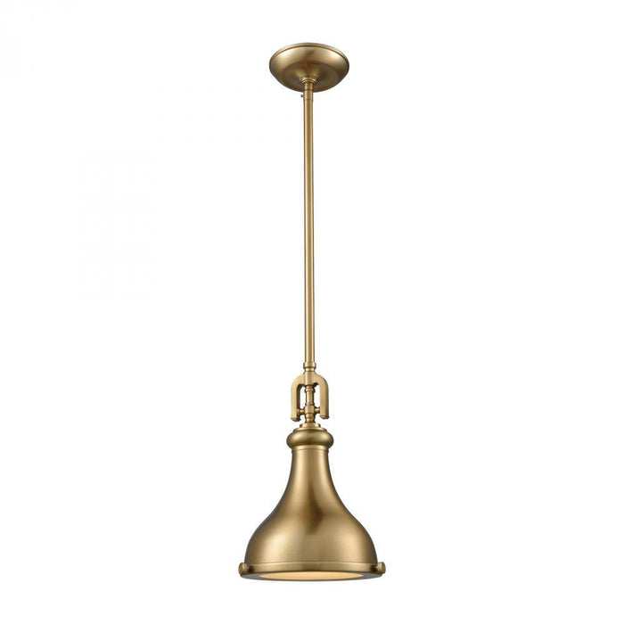 Elk Rutherford 1 Light Mini Pendant In Satin Model: 57070/1