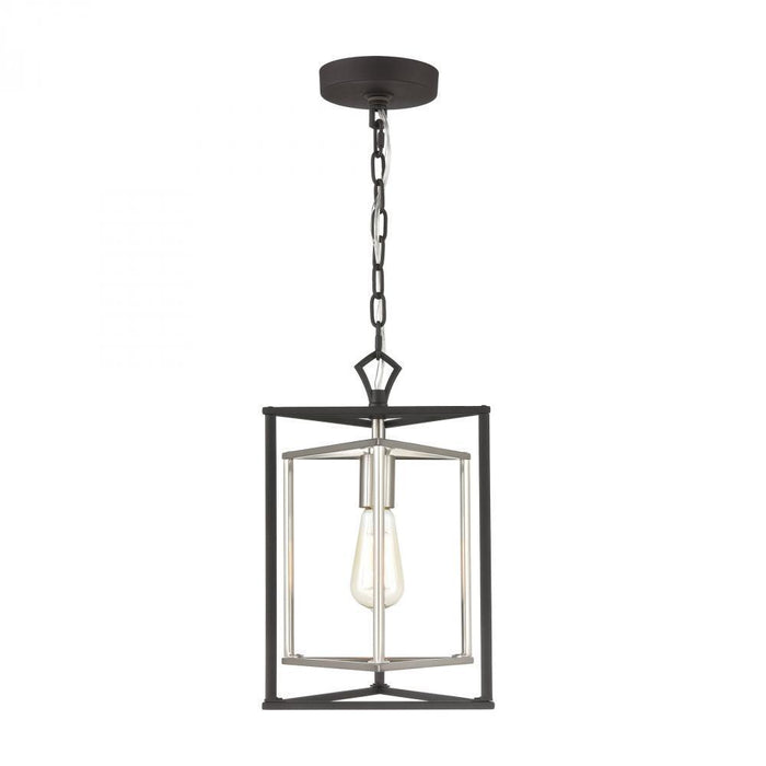 Elk Salinger 1 Light Mini Pendant In Charcoal Model: 12234/1