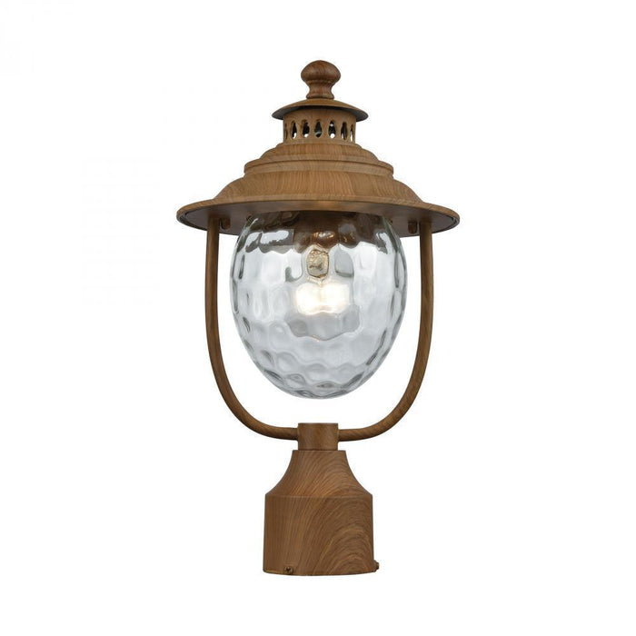 Elk Searsport 1 Light Outdoor Post Mount In Dark Model: 45142/1