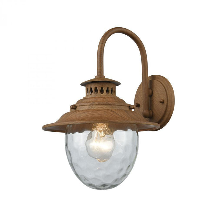 Elk Searsport 1 Light Outdoor Wall Lamp In Dark Model: 45140/1