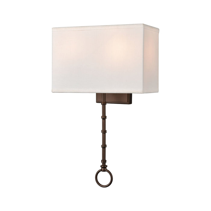 Elk Shannon 2 Light Sconce In Oil Rubbed Bronze Model: 75030/2