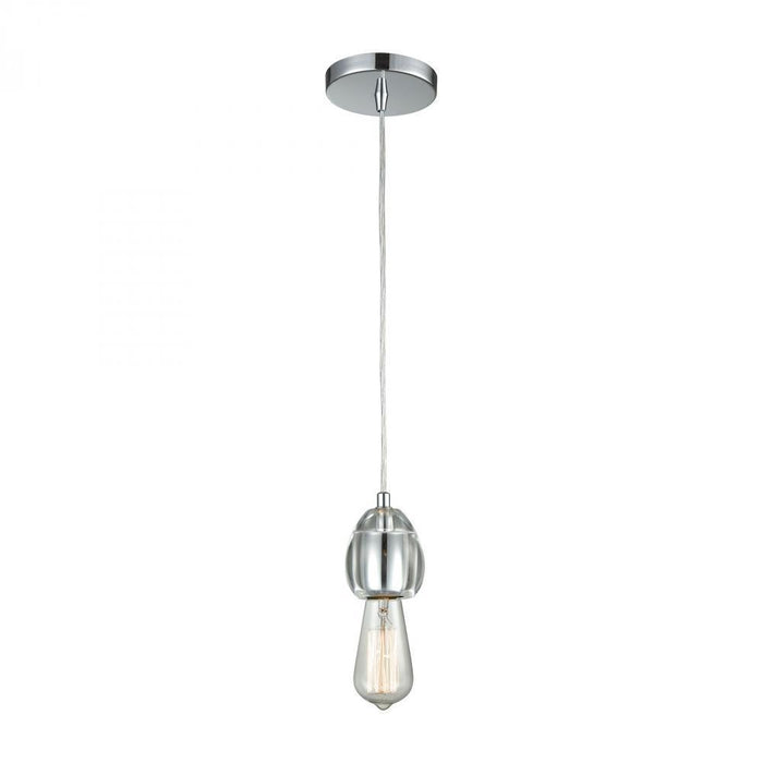 Elk Socketholder 1 Light Mini Pendant In Polished Model: 32221/1