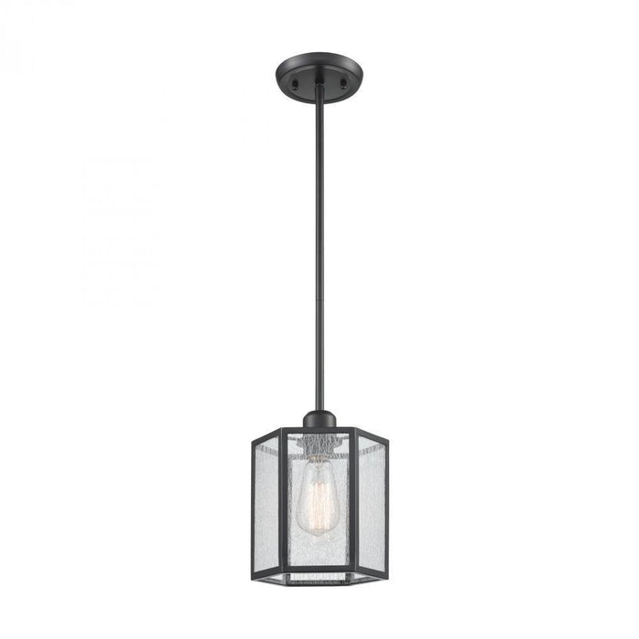 Elk Spencer 1 Light Mini Pendant In Oil Rubbed Model: 10353/1