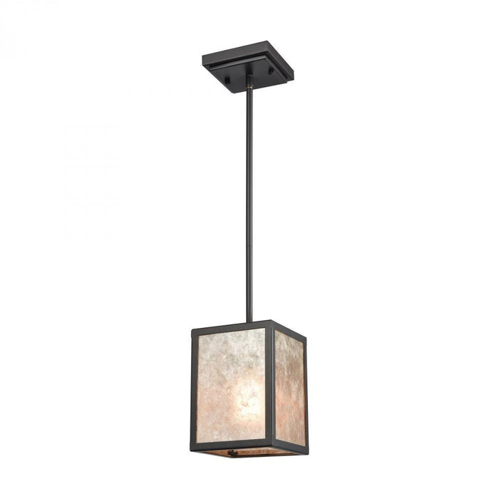 Elk Stasis 1 Light Mini Pendant In Oil Rubbed Model: 16182/1