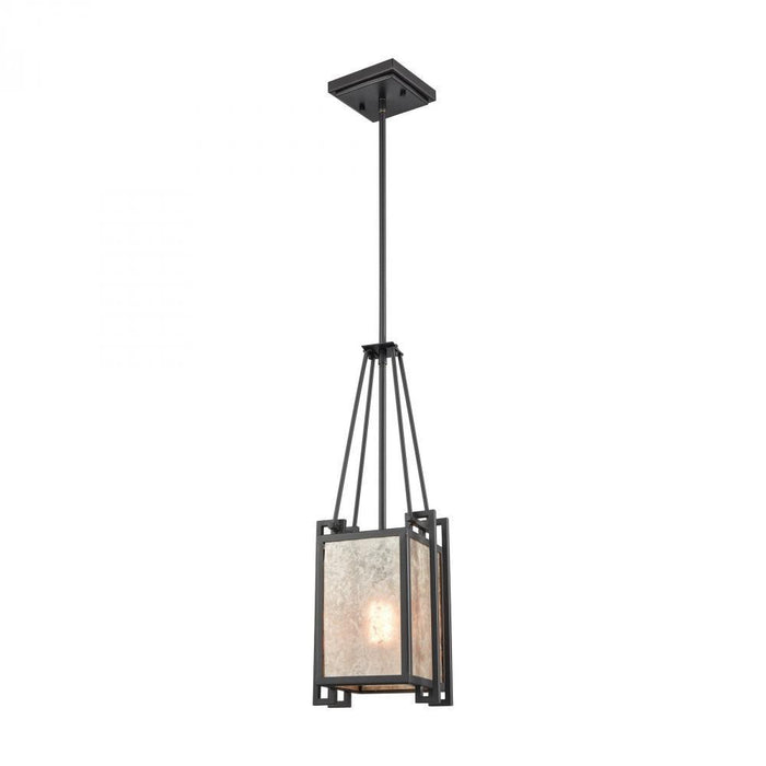 Elk Stasis 1 Light Mini Pendant In Oil Rubbed Model: 16183/1