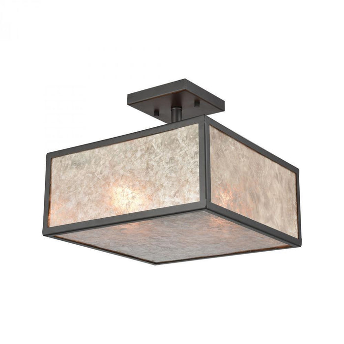 Elk Stasis 2 Light Semi Flush In Oil Rubbed Model: 16181/2